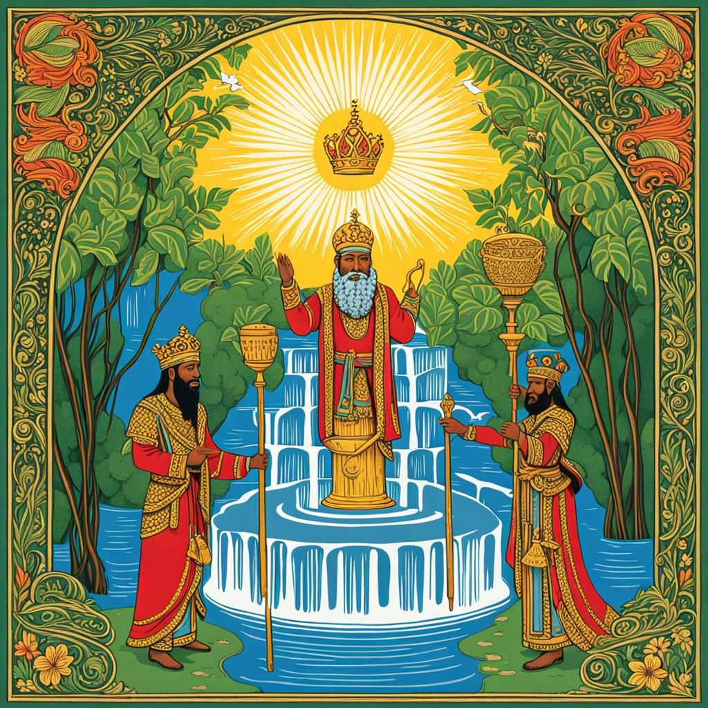 Majestic Wellspring of Peace and Light