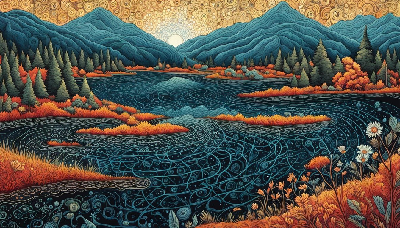 Electronic Properties in Vibrant Porphyrin Art