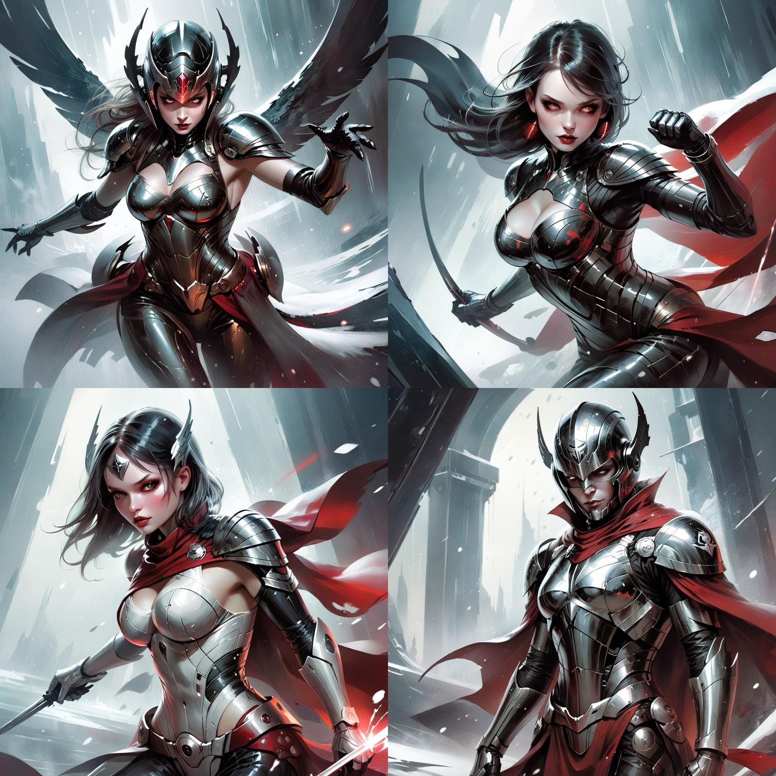 Dramatic Art in Style of Raymond Swanland