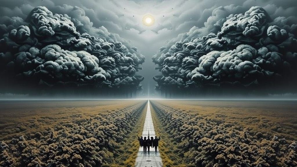 Vibrant Abstract Swirl Design