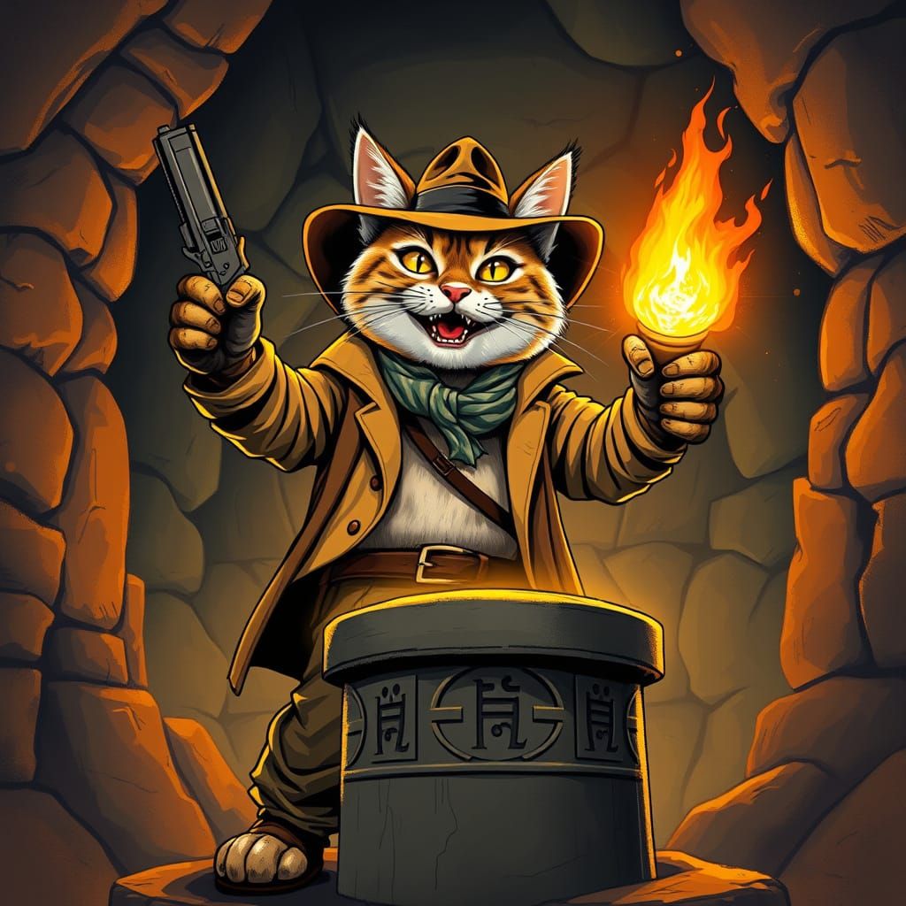 Hehe, I’m a badass kitty!