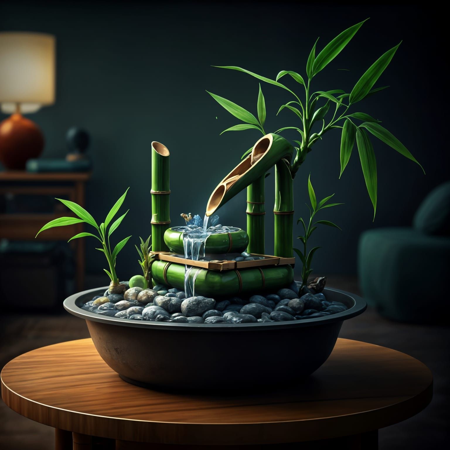 Bamboo Fountain