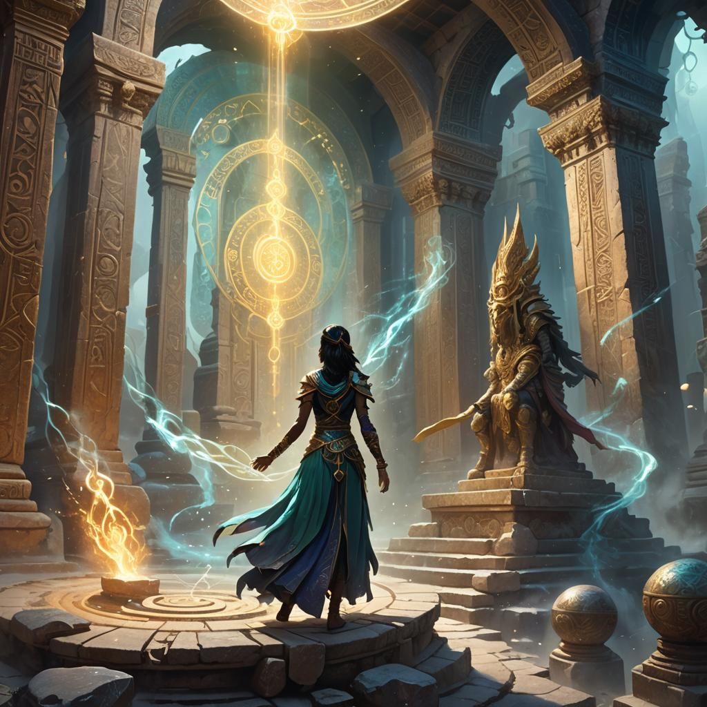 Oracle of Chaos: Mystical Temple Between Metaverses