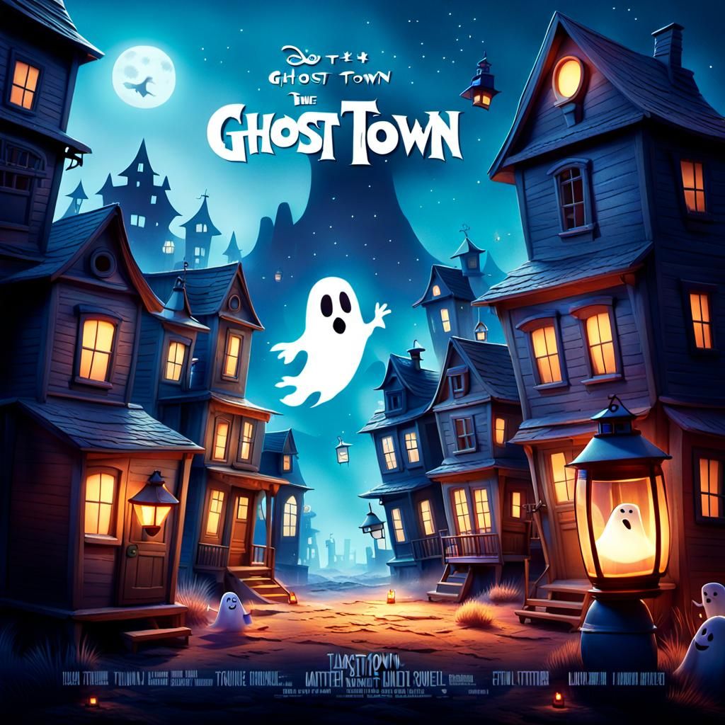 Movie poster: Ghost Town