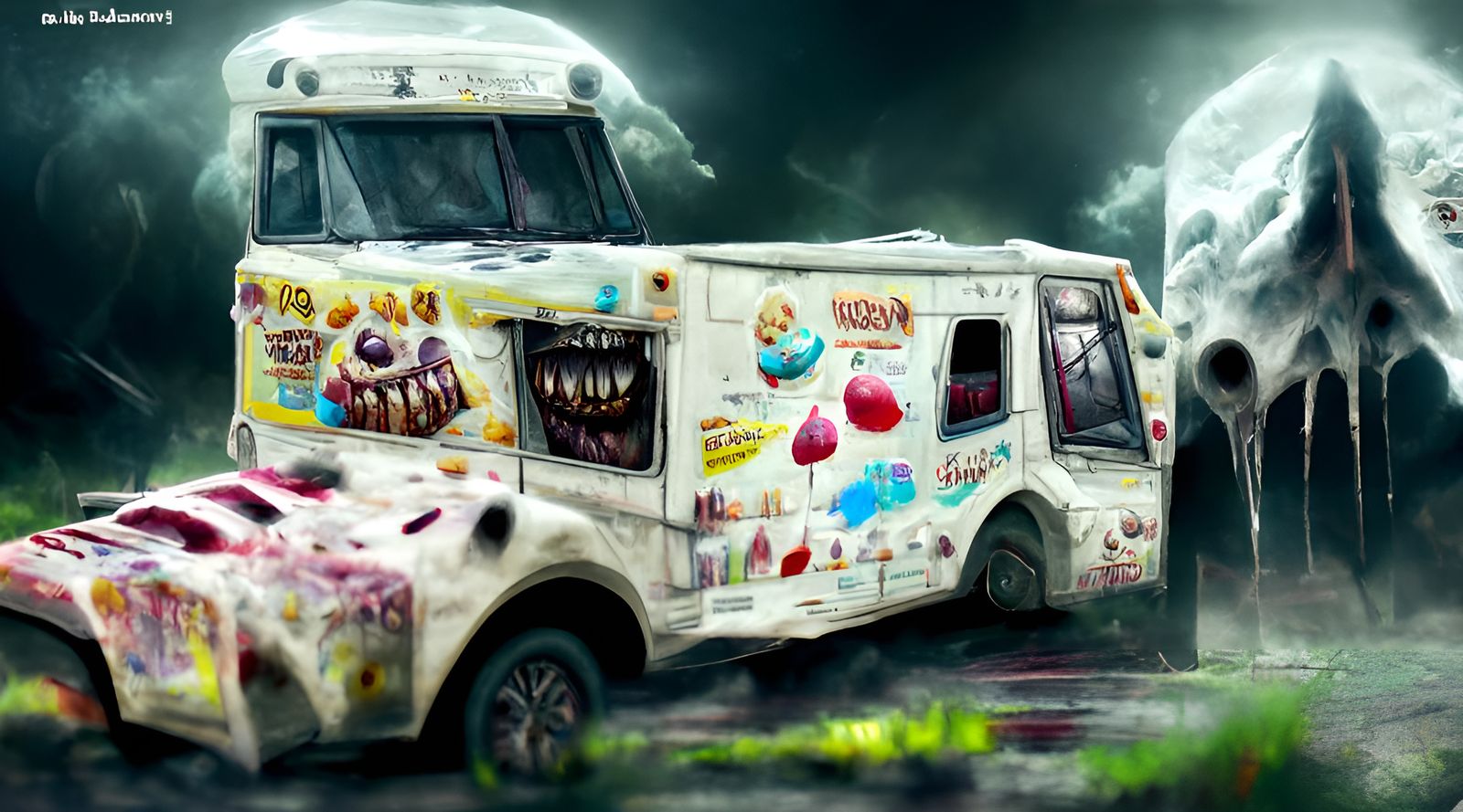Creepy Ice Cream Truck