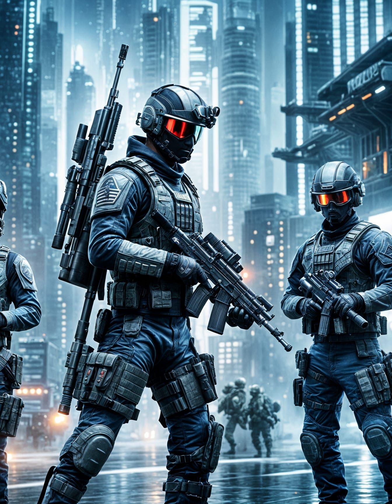 Bravo Six: Elite Military Squadron in Action