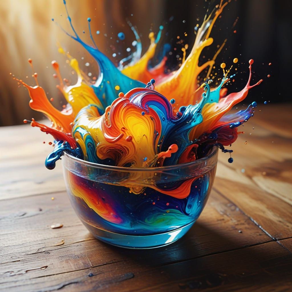 Red and yellow and pink and green and purple and orange and blue