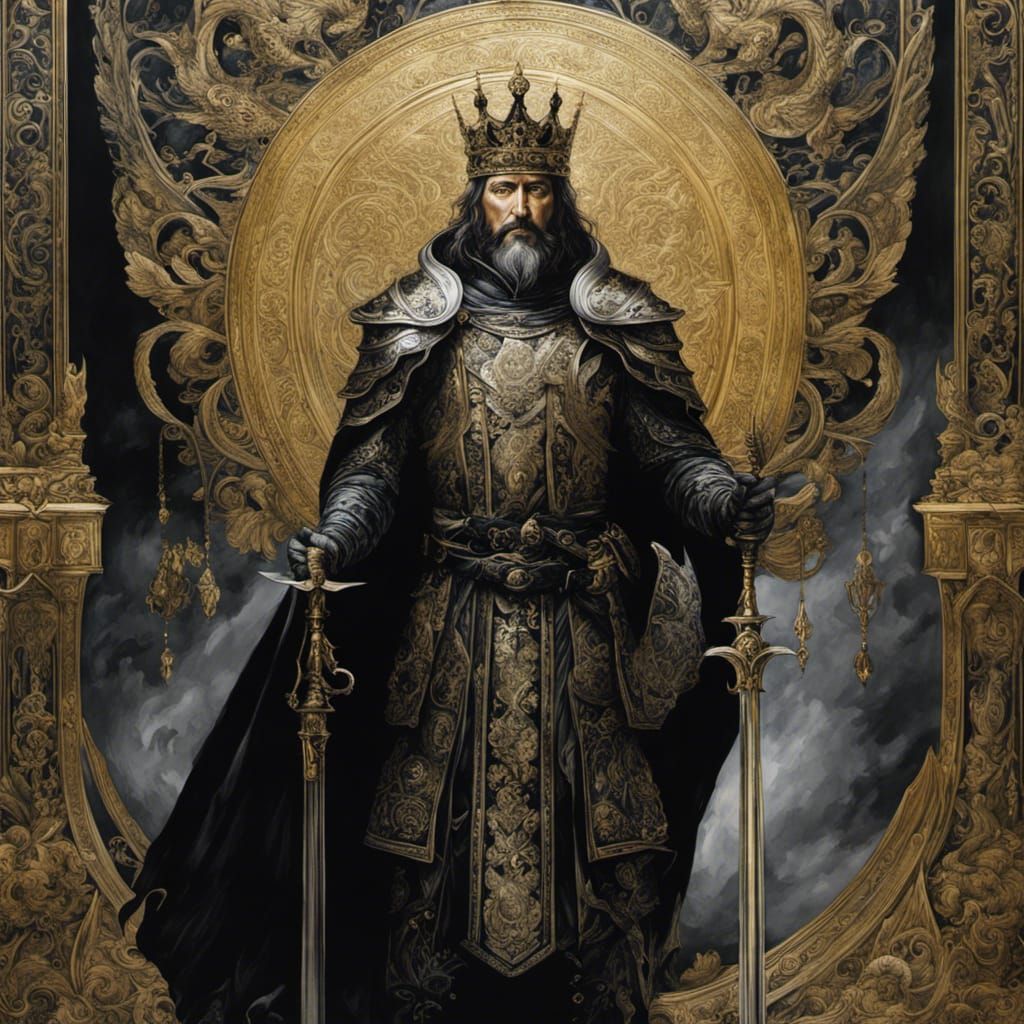 Medieval king Alaric the Great