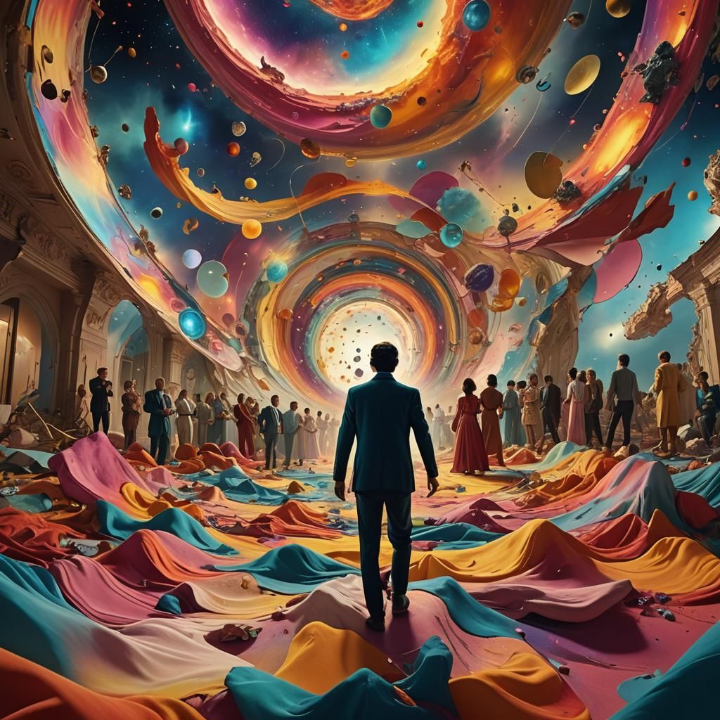 Interdimensional Vortex: A Surreal Digital Masterpiece