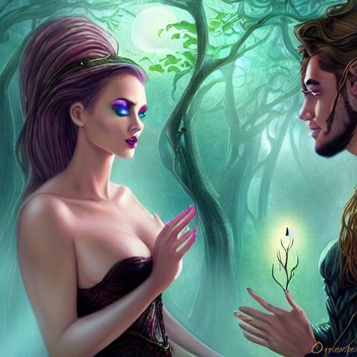 Conversation(old AI model) Fantasy