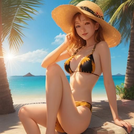 Sun Lover Generated by AI