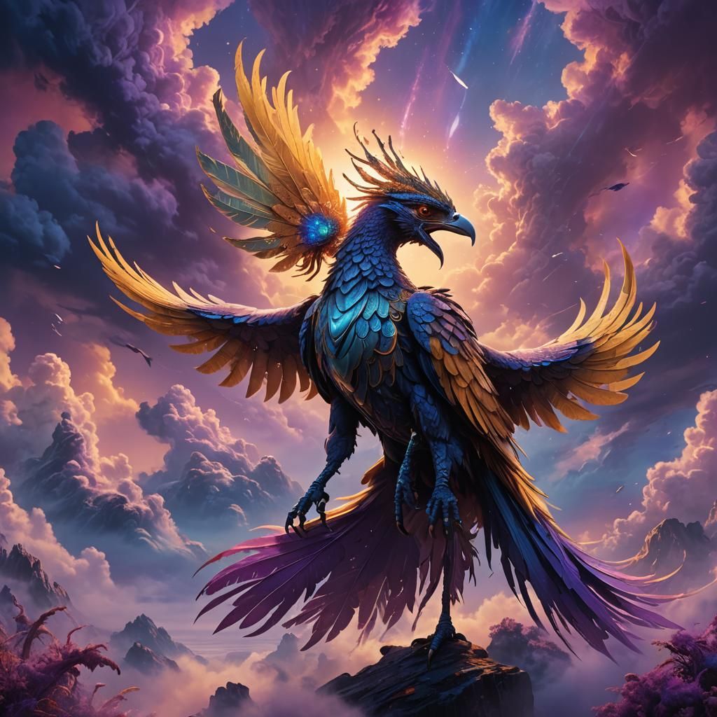 Mystical Creature in Dreamlike Fantasy Art