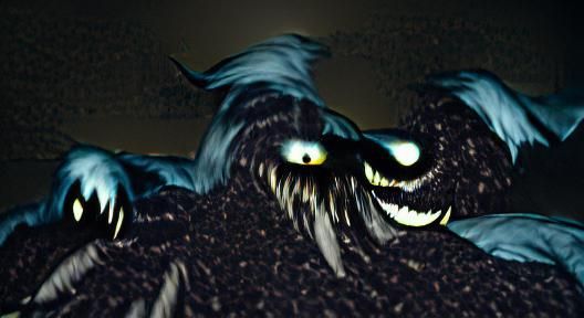 Dark and Powerful Nightmare Monster