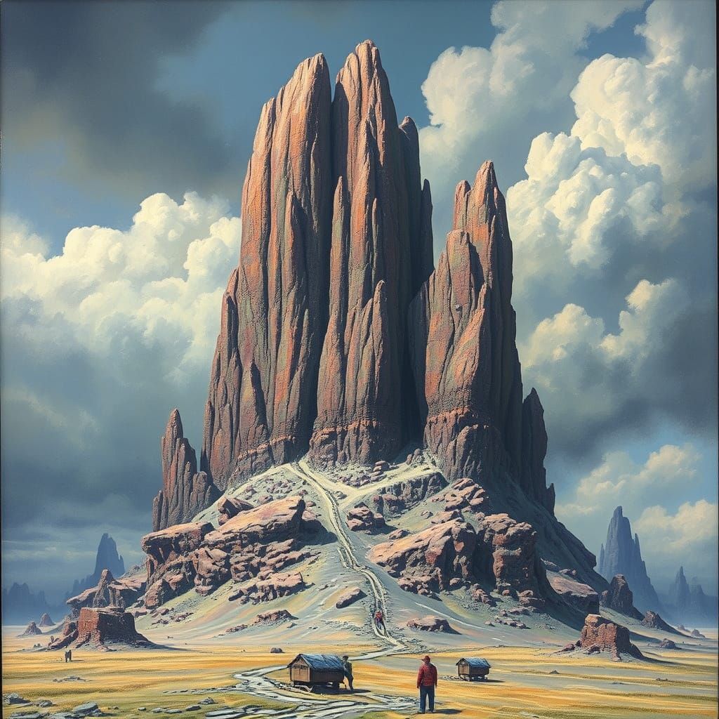 Nightmarish Desolation: Surrealist Dark Art