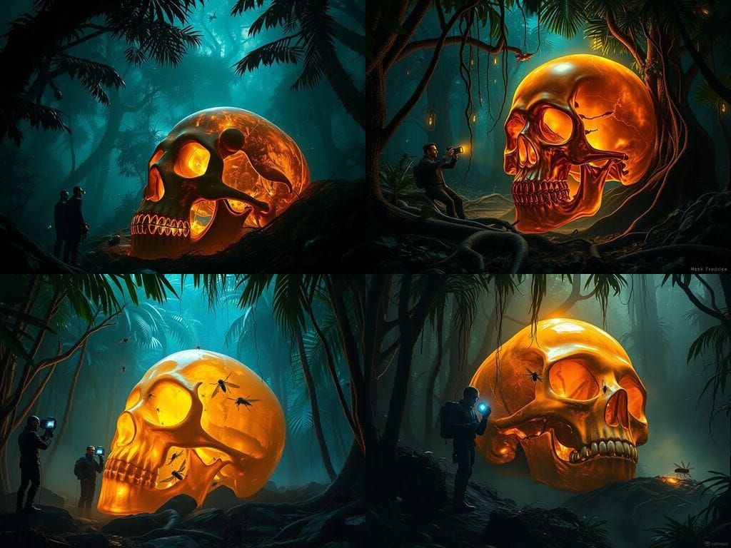 Deep in a dense alien jungle, a Men in Black expedition unco...