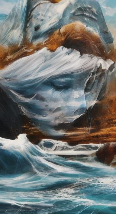 Surreal Double Exposure Love Scene