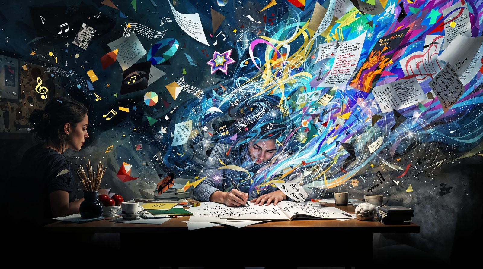 Surreal Creative Process Revealed in Ethereal Art