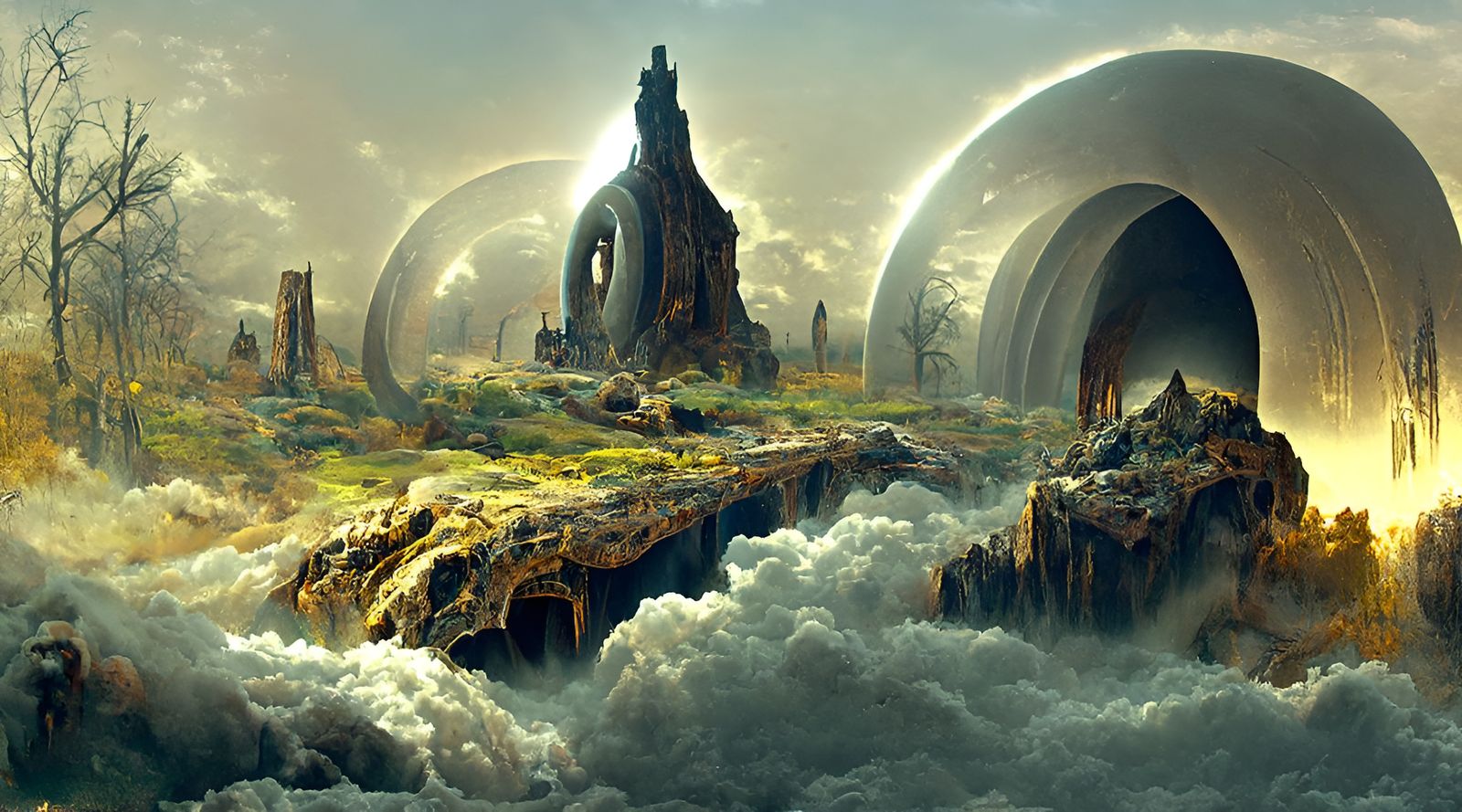 Sinister Portal to an Alien World