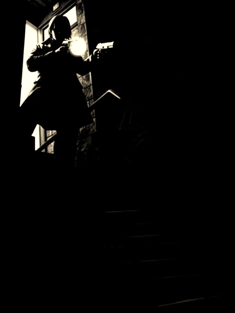 Investigator of Dark Forces in Hyperrealistic Horror Art