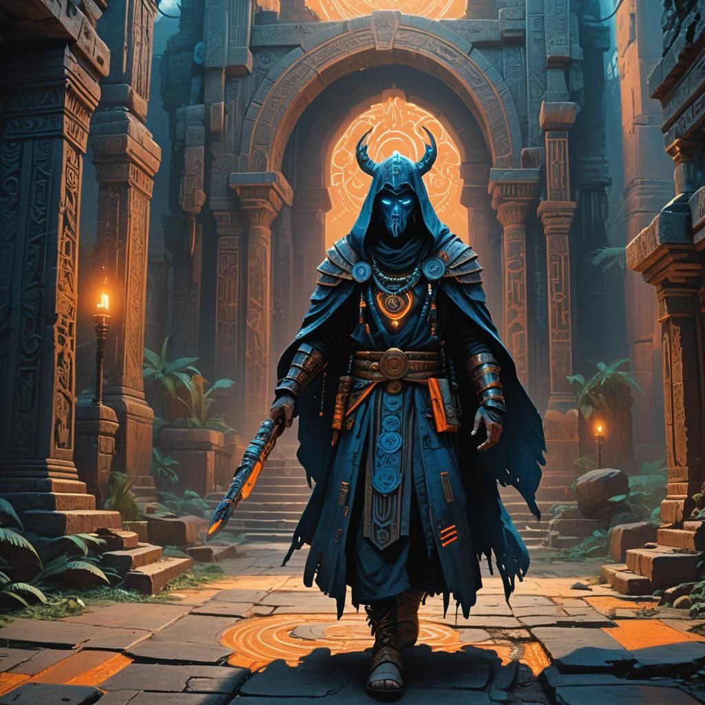 Cyber Shaman Claims the Tome of Culvon in Ancient Ruins