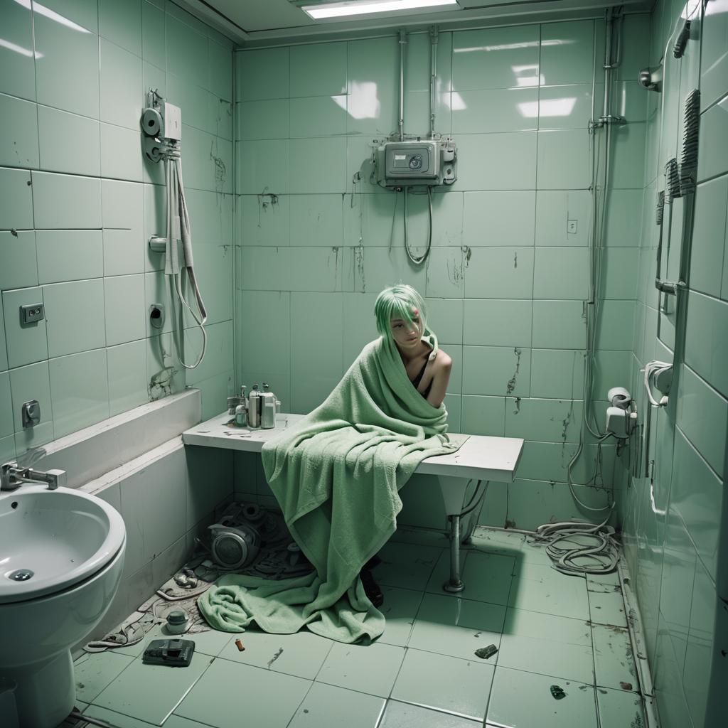 Metropolitan Resignation in Neon Shadows