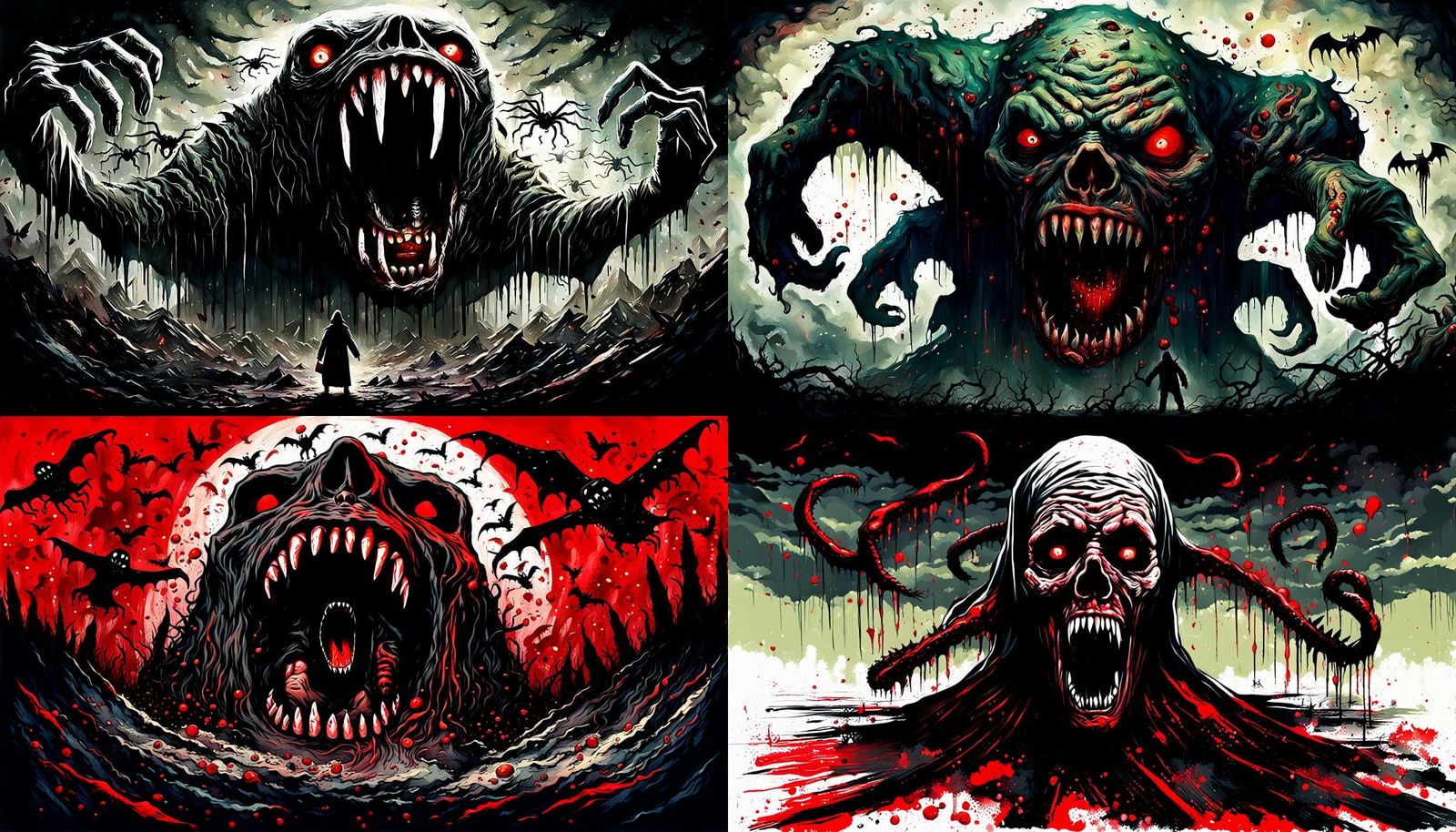 Teratophobic Horror Art: Fear and Repulsion