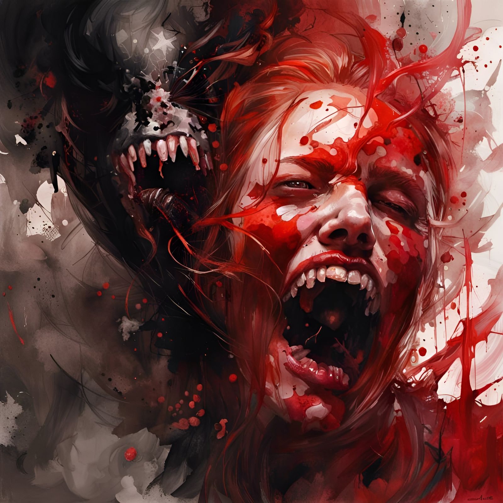 Venom "I can feel the flames on my skin"