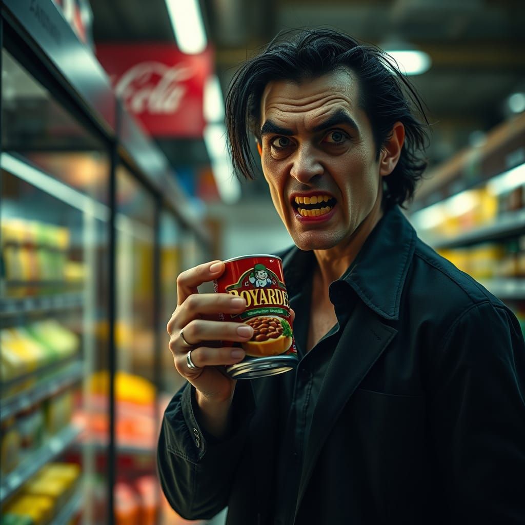 Vampire Caught Red-Handed in Grocery Aisle