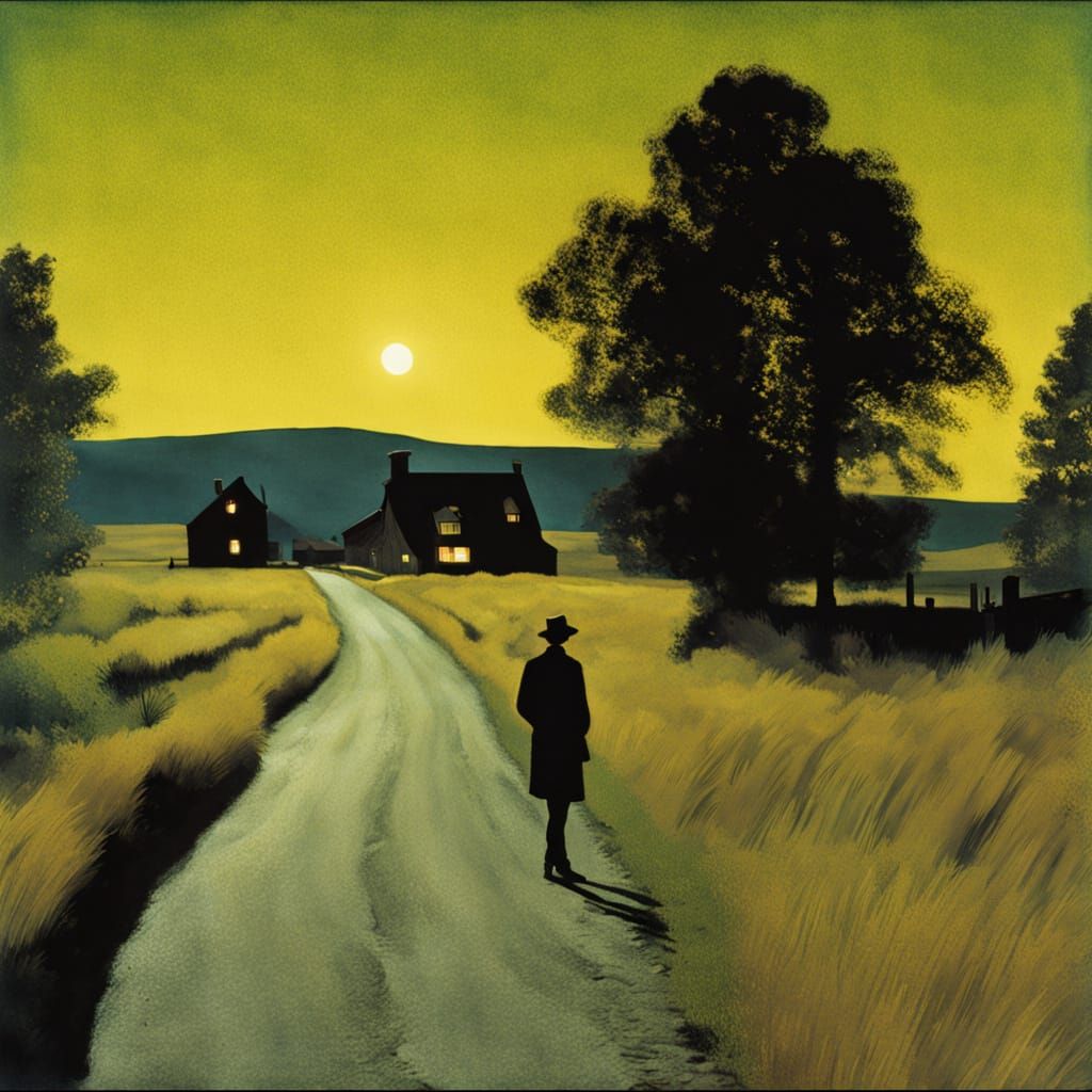 Glimmering Sandman in Twilight Meadow