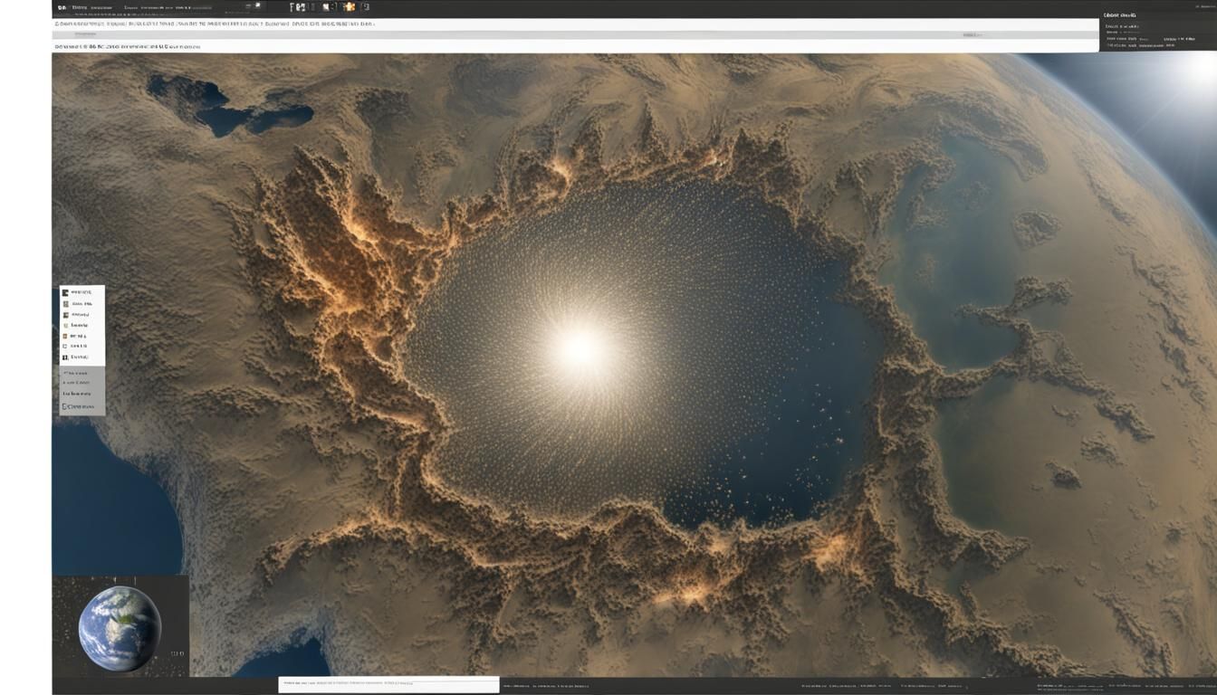 Earth: A Realistic View from Space