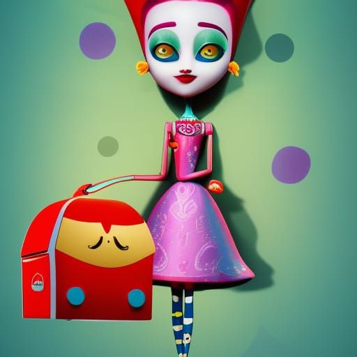 Jasmine Becket-Griffith Style Jack in the Box