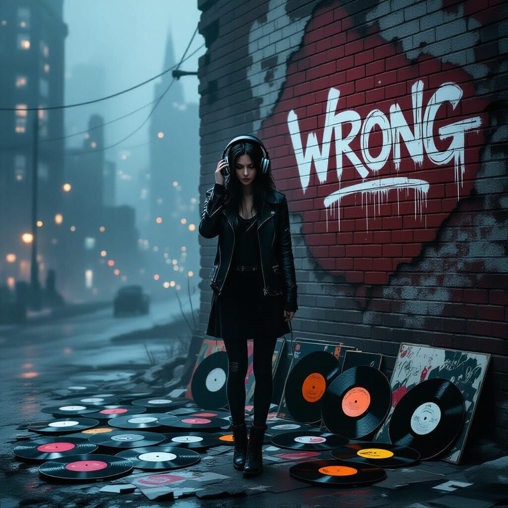 Heartbreak Trip Hop Album Cover Art