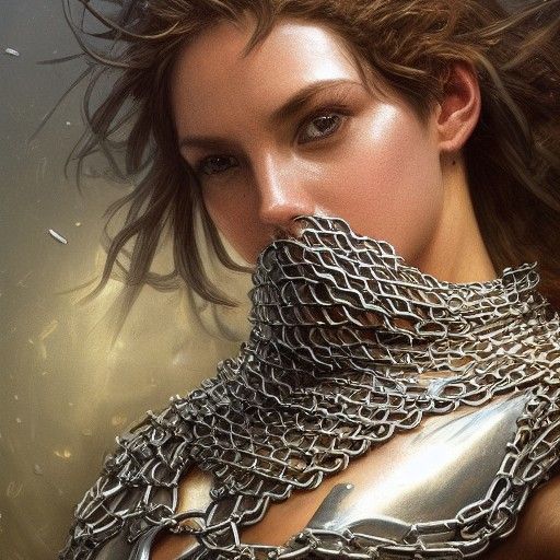 Maggots in Chainmail: Microscopic Concept Art