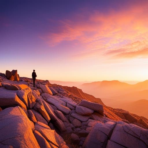 Orbs Reflecting Tranquility in Forest Fire, Digital Art