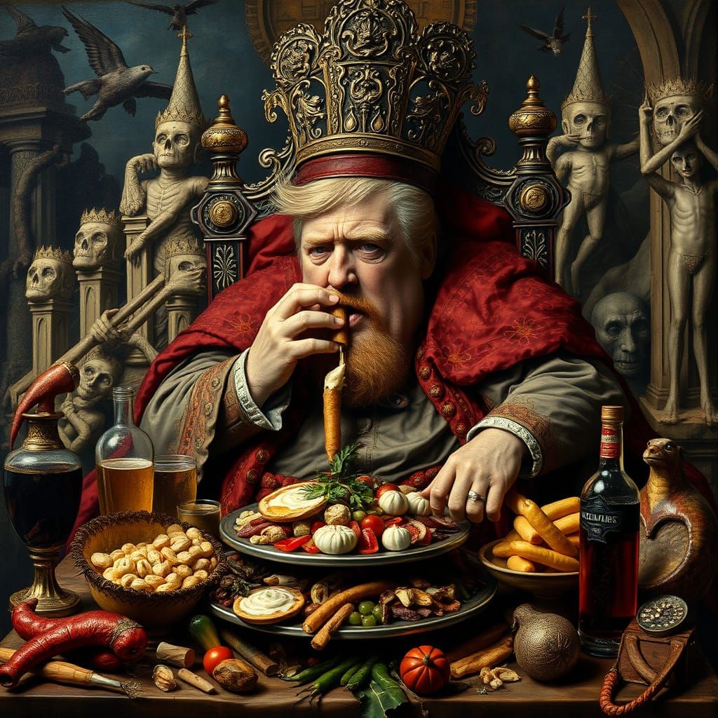 Gluttonous King: A Grotesque Dark Fantasy Masterpiece