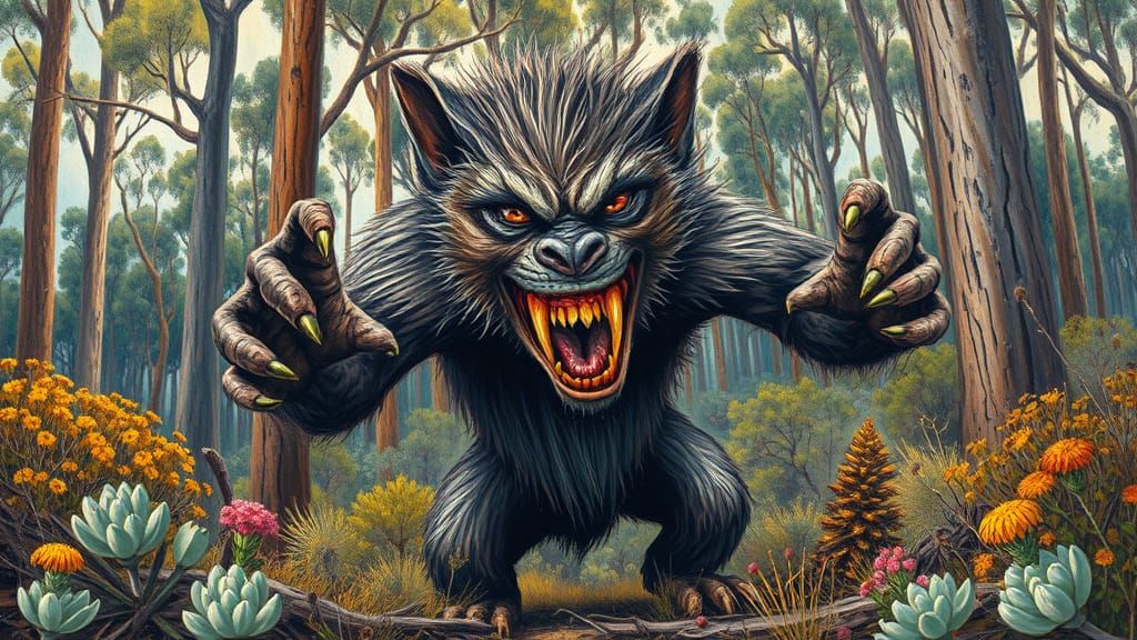 Mysterious Yowie Emerges from Australian Wilderness