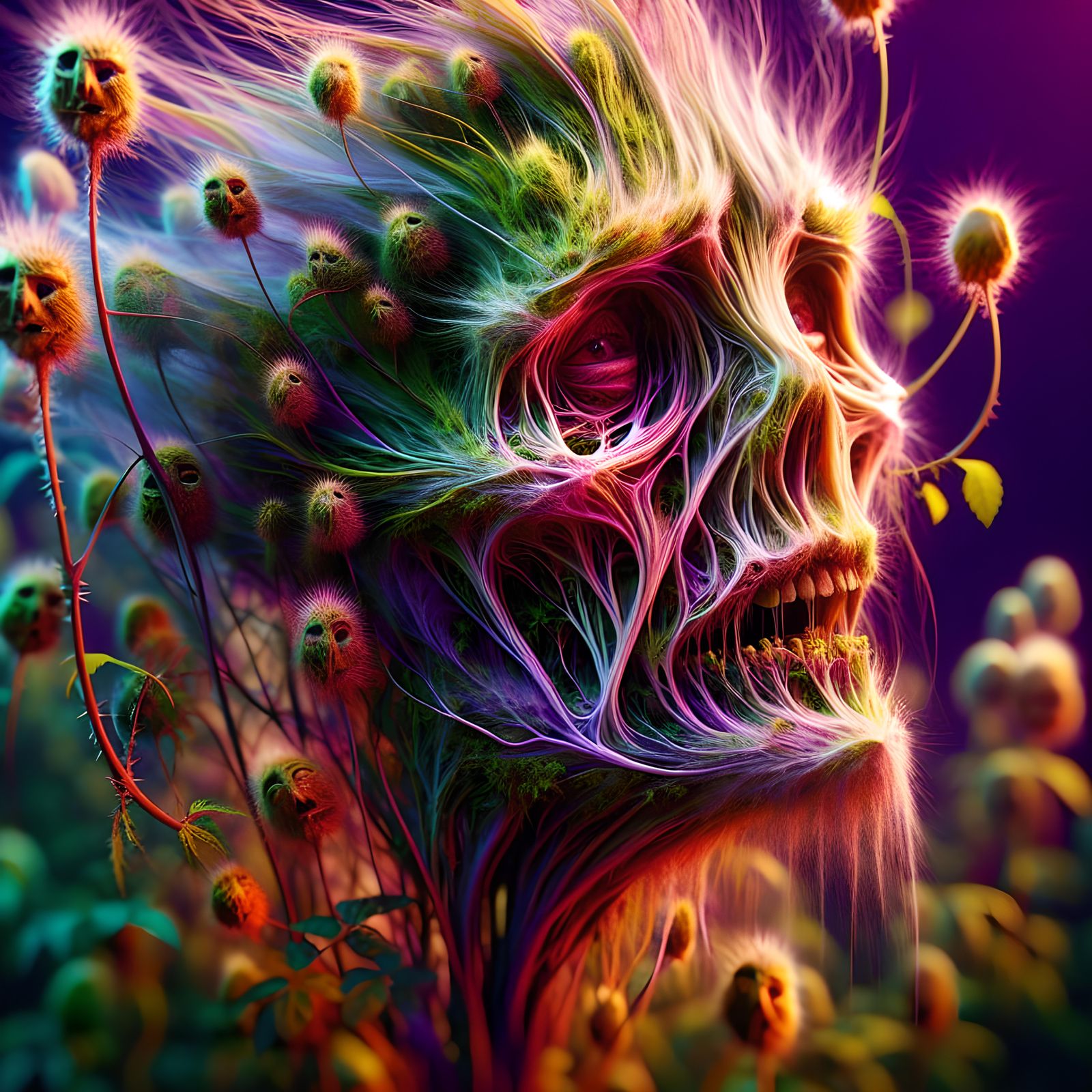 I get allergies from humans.
