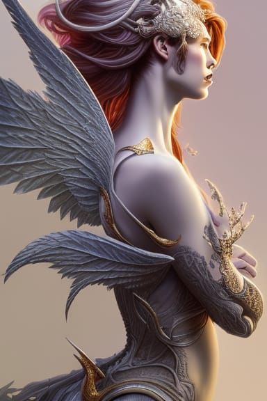 Divine Persephone Concept Art: Intricate and Detailed