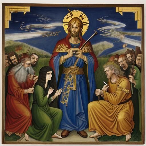 Hedgehog and Mezuzah Meet Divine Wrath