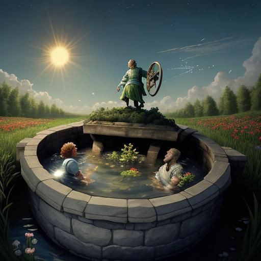 Arrogance Criticized: A Classical Painting