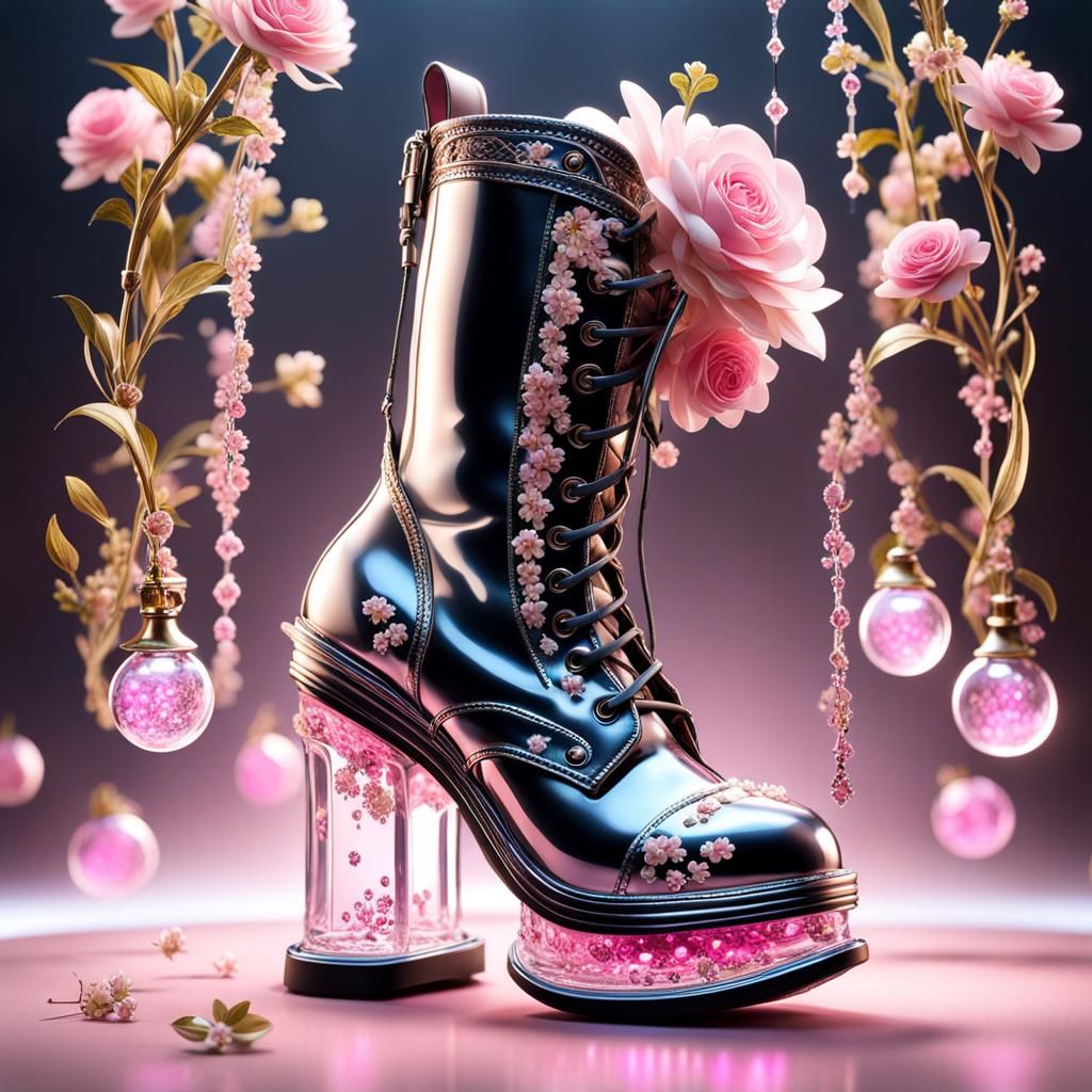 Cinderella's Glam Rock Boot ~
