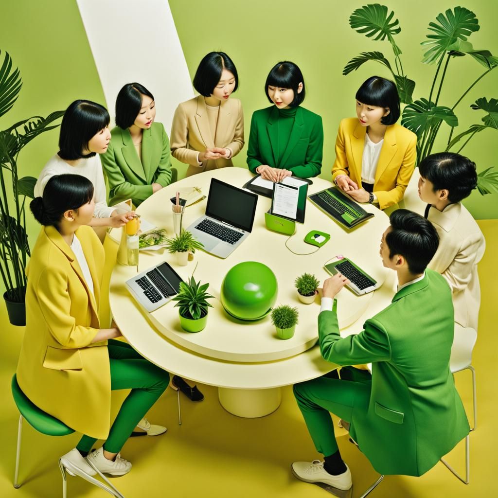 Peoplehood Visual with Internet Aesthetics