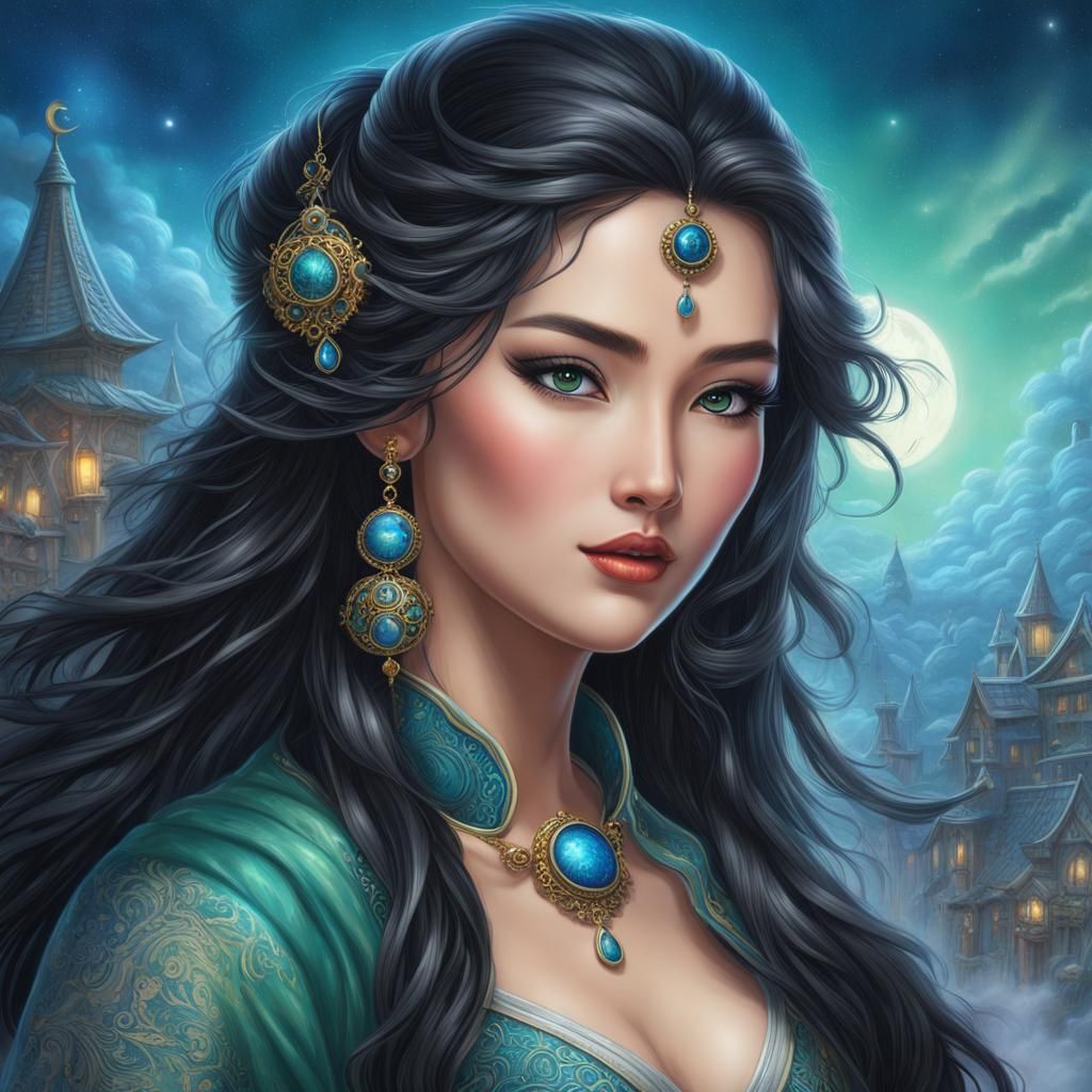 medieval Asian women in a medieval Asian world