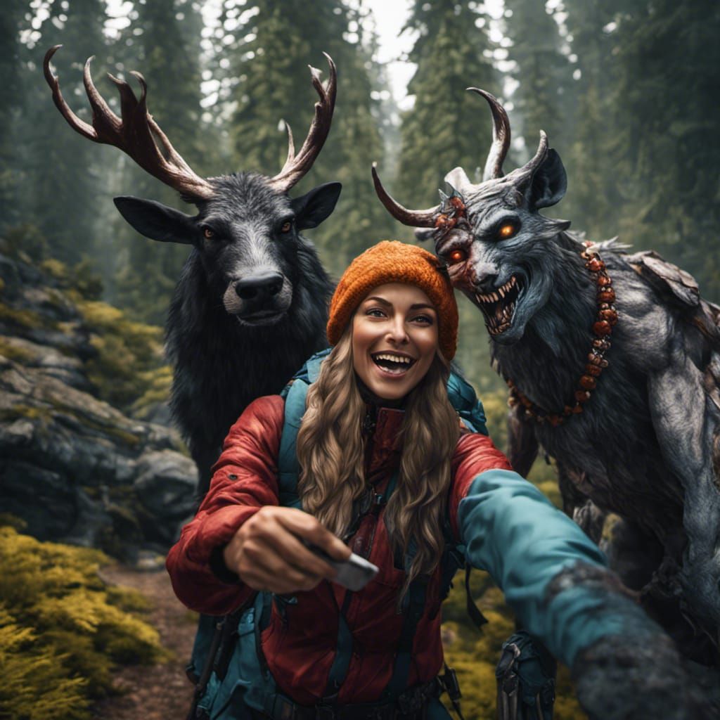 Wendigo selfie