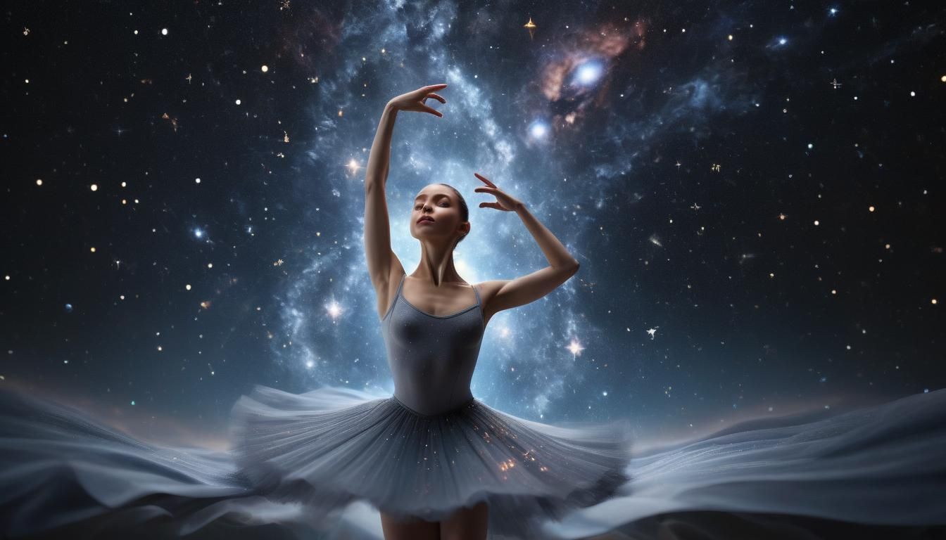 Cosmic Quantum Ballet in Hyperrealistic Detail