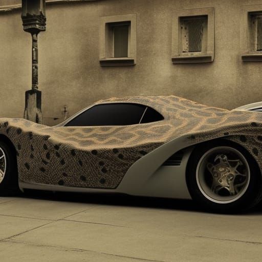 Scaled Car: Digital Matte Painting of Automotive Design