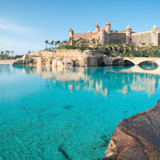 Lost City of Atlantis Underwater Ruins