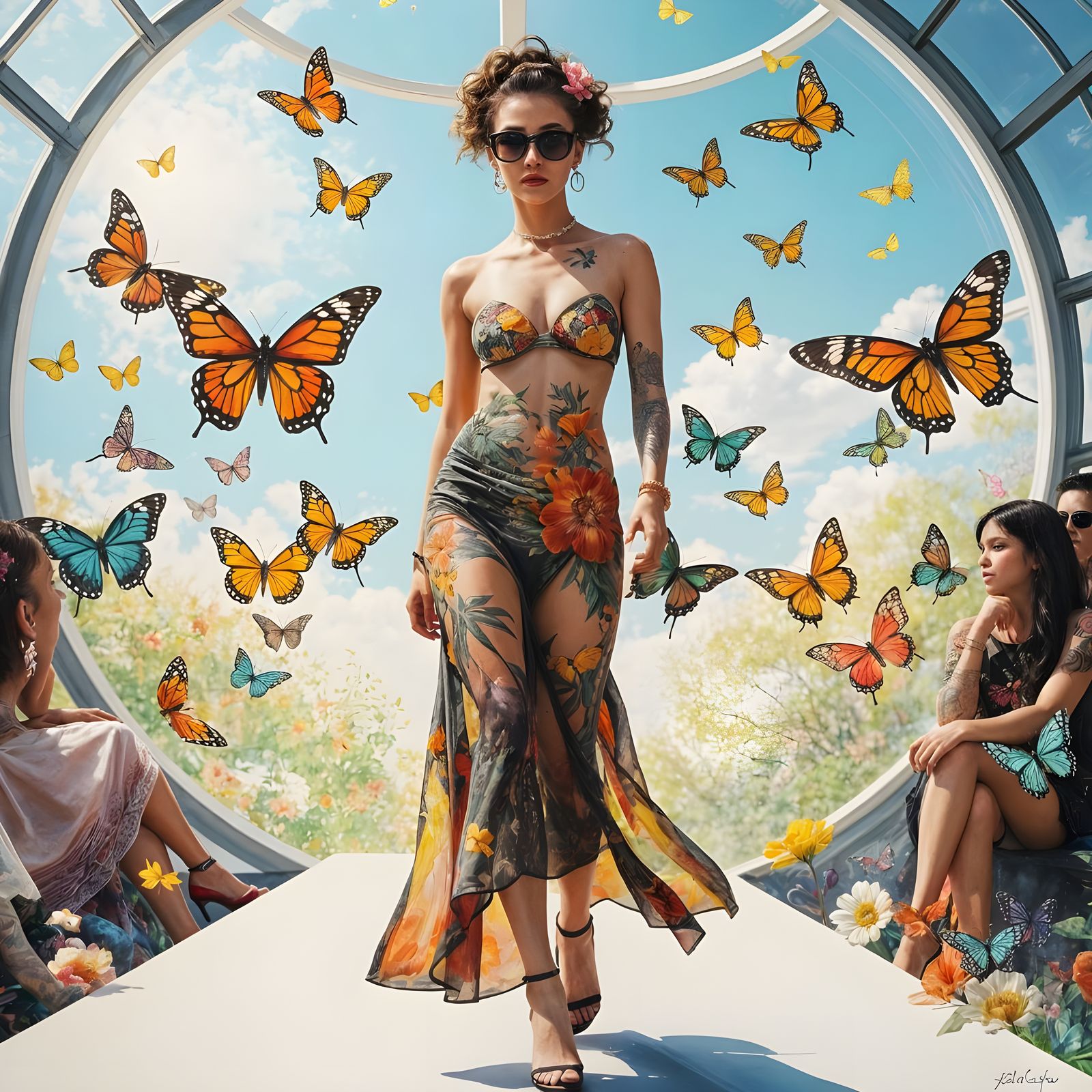 Fashionista's Haute Couture: Summer Butterfly Festival in Go...
