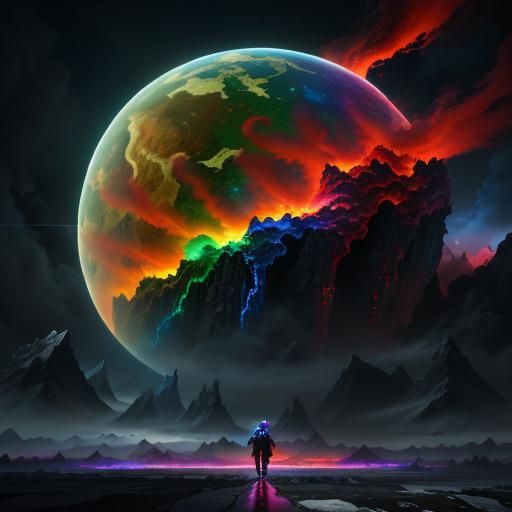 Heaven and Hell: Hyperrealistic Concept Art