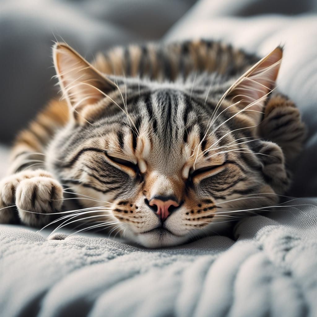 Cat Nap: A Feline Fast Asleep